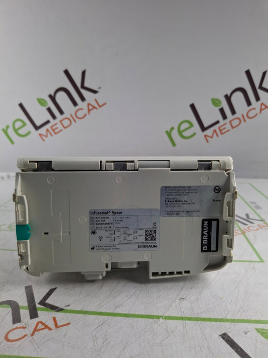 B. Braun Infusomat Space w/AC Adapter Infusion Pump