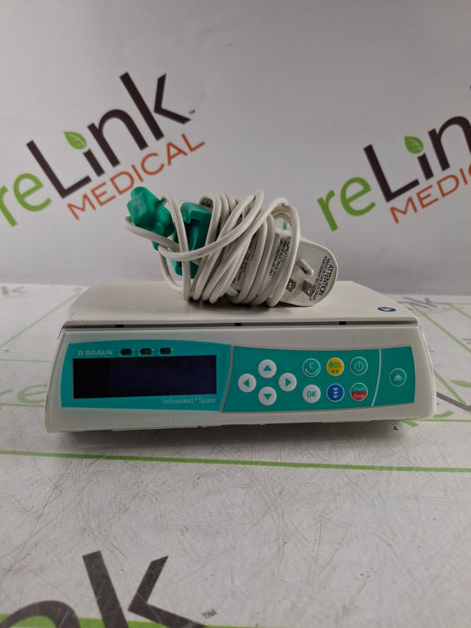B. Braun Infusomat Space w/AC Adapter Infusion Pump