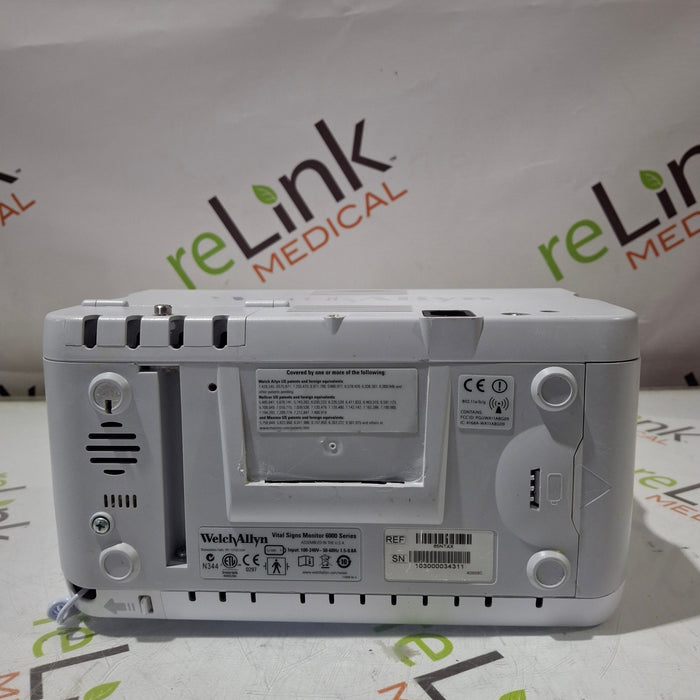 Welch Allyn Connex 6500 65NTXX - Nellcor SpO2, SureTemp Vital Signs Monitor