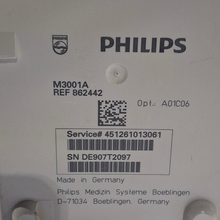 Philips M3001A-A01C06 Fast SpO2, NIBP, ECG, Temp, IBP MMS Module
