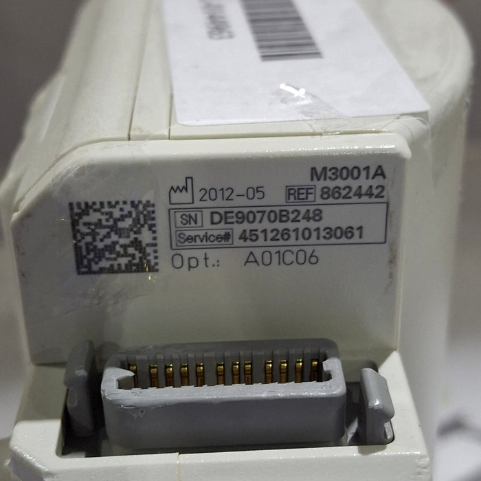 Philips M3001A-A01C06 Fast SpO2, NIBP, ECG, Temp, IBP MMS Module