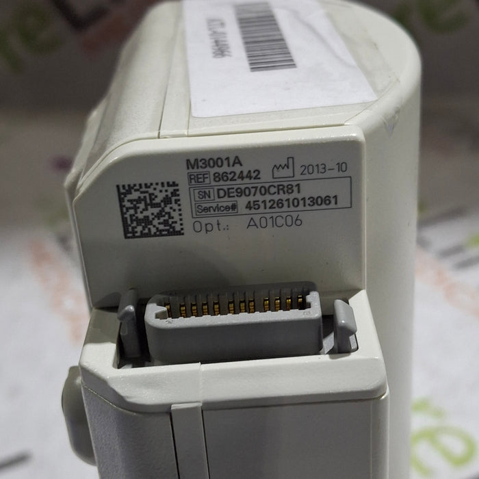 Philips M3001A-A01C06 Fast SpO2, NIBP, ECG, Temp, IBP MMS Module