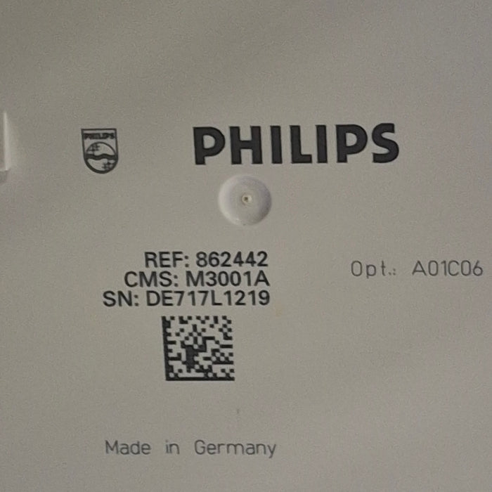 Philips M3001A-A01C06 Fast SpO2, NIBP, ECG, Temp, IBP MMS Module