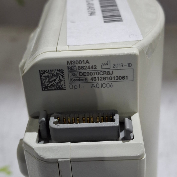 Philips M3001A-A01C06 Fast SpO2, NIBP, ECG, Temp, IBP MMS Module