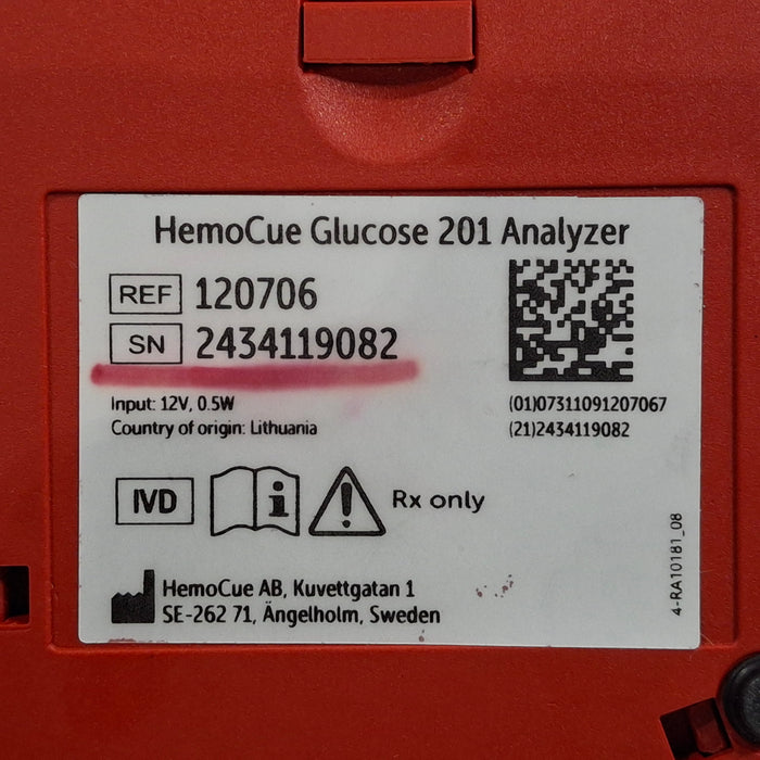 HemoCue Glucose 201