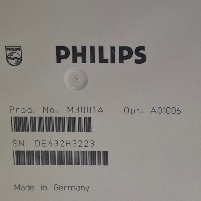 Philips M3001A-A01C06 Fast SpO2, NIBP, ECG, Temp, IBP MMS Module