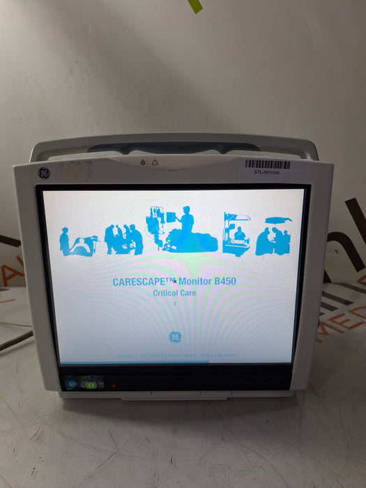 GE Healthcare Carescape B450 Critical Care Patient Monitor