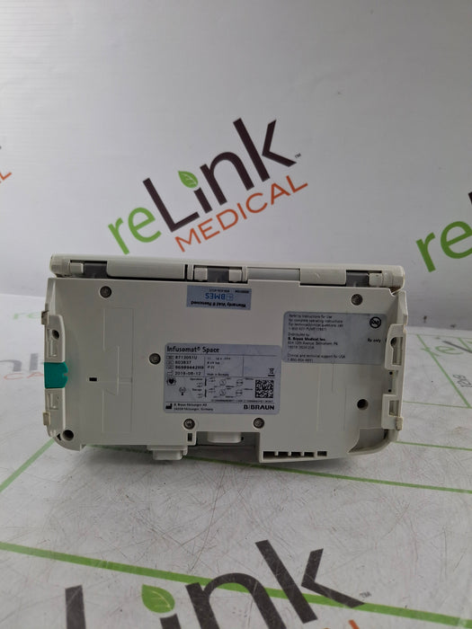B. Braun Infusomat Space w/AC Adapter Infusion Pump