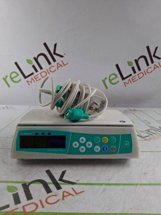 B. Braun Infusomat Space w/AC Adapter Infusion Pump