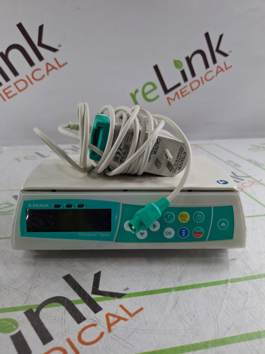 B. Braun Infusomat Space w/AC Adapter Infusion Pump