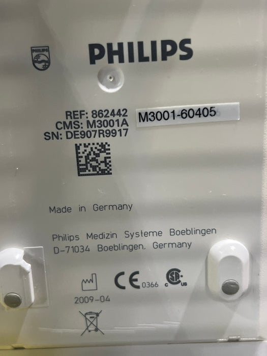 Philips M3001A-A01C06 Fast SpO2, NIBP, ECG, Temp, IBP MMS Module