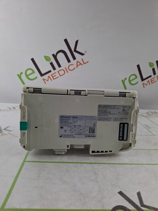 B. Braun Infusomat Space w/AC Adapter Infusion Pump