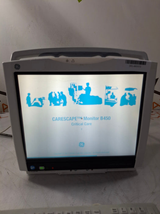 GE Healthcare Carescape B450 Critical Care Patient Monitor