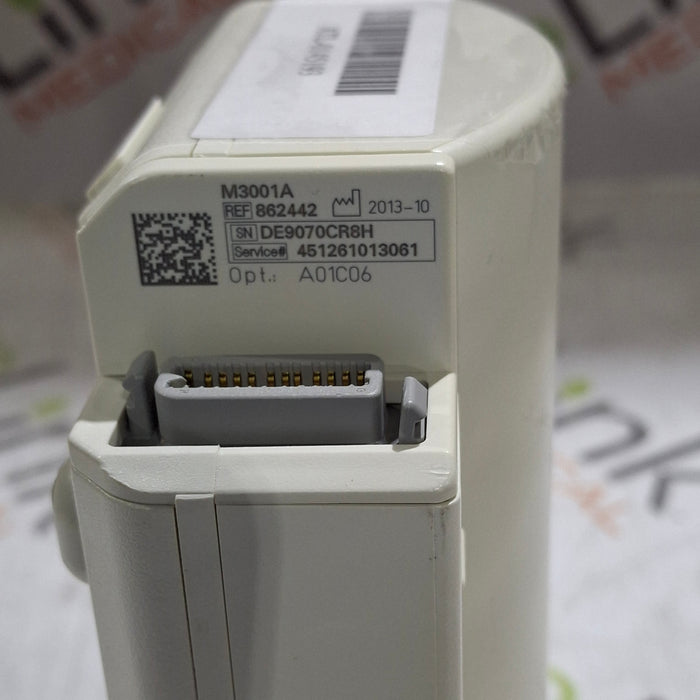 Philips M3001A-A01C06 Fast SpO2, NIBP, ECG, Temp, IBP MMS Module