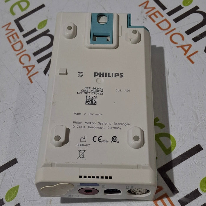 Philips M3001A-A01 Fast SpO2, NIBP, ECG MMS Module