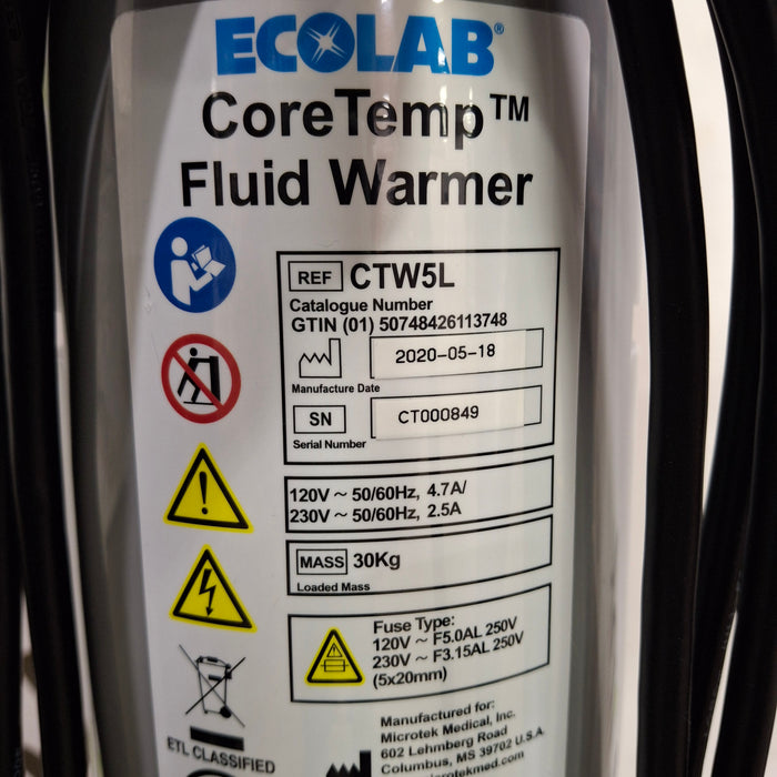 Ecolab CoreTemp Fluid Warmer