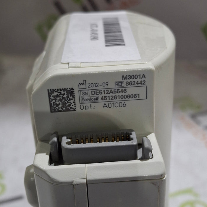 Philips M3001A-A01C06 Fast SpO2, NIBP, ECG, Temp, IBP MMS Module