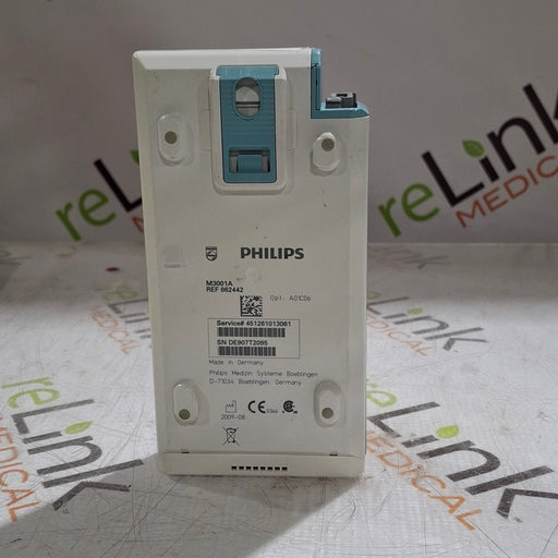 Philips Philips M3001A-A01C06 Fast SpO2, NIBP, ECG, Temp, IBP MMS Module Patient Monitors reLink Online