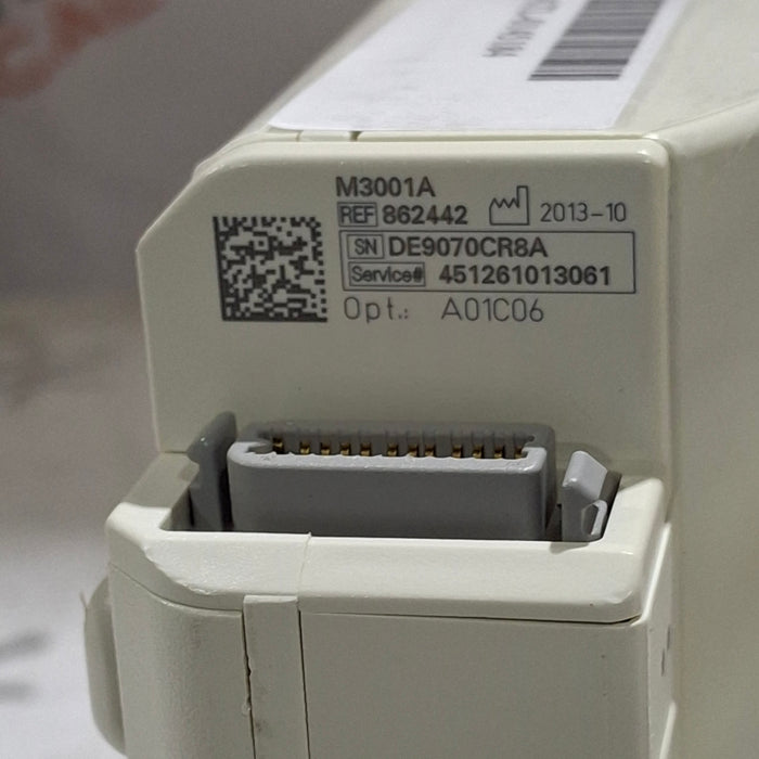Philips M3001A-A01C06 Fast SpO2, NIBP, ECG, Temp, IBP MMS Module