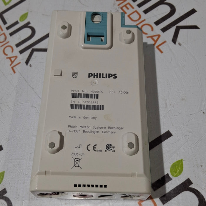 Philips M3001A-A01C06 Fast SpO2, NIBP, ECG, Temp, IBP MMS Module