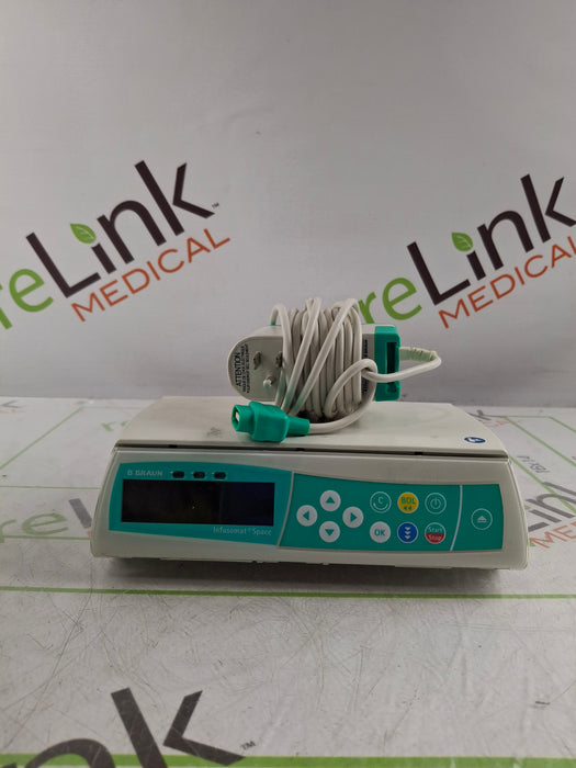 B. Braun Infusomat Space w/AC Adapter Infusion Pump