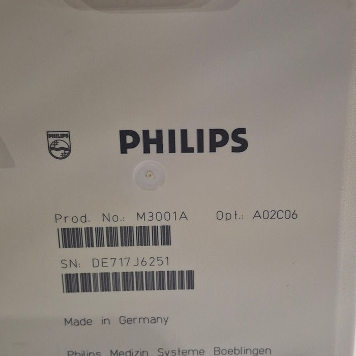 Philips M3001A-A02C06 OxiMax SpO2, NIBP, ECG, Temp, IBP MMS Module