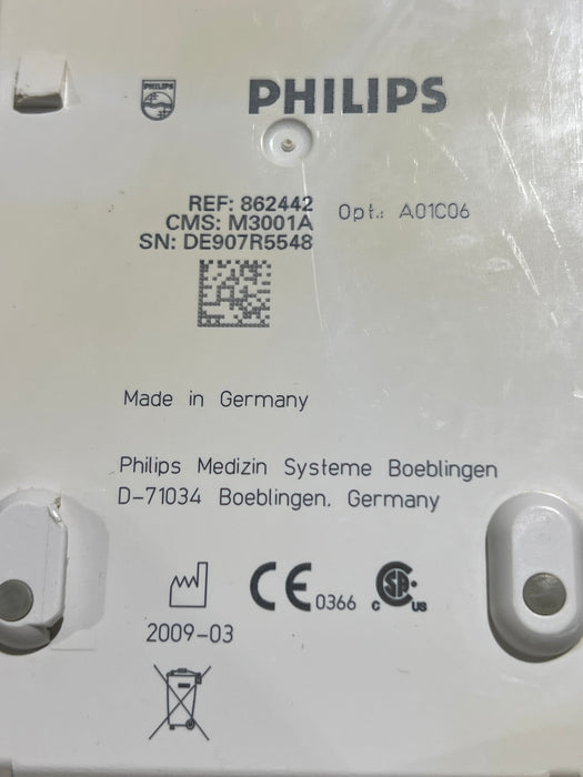 Philips M3001A-A01C06 Fast SpO2, NIBP, ECG, Temp, IBP MMS Module