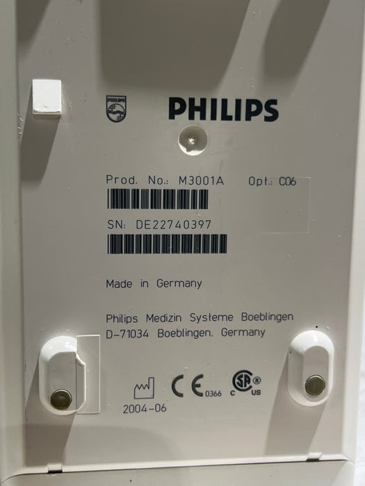Philips M3001A-C06 Fast SpO2, NIBP, ECG, Temp, IBP MMS Module