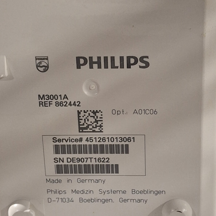 Philips M3001A-A01C06 Fast SpO2, NIBP, ECG, Temp, IBP MMS Module