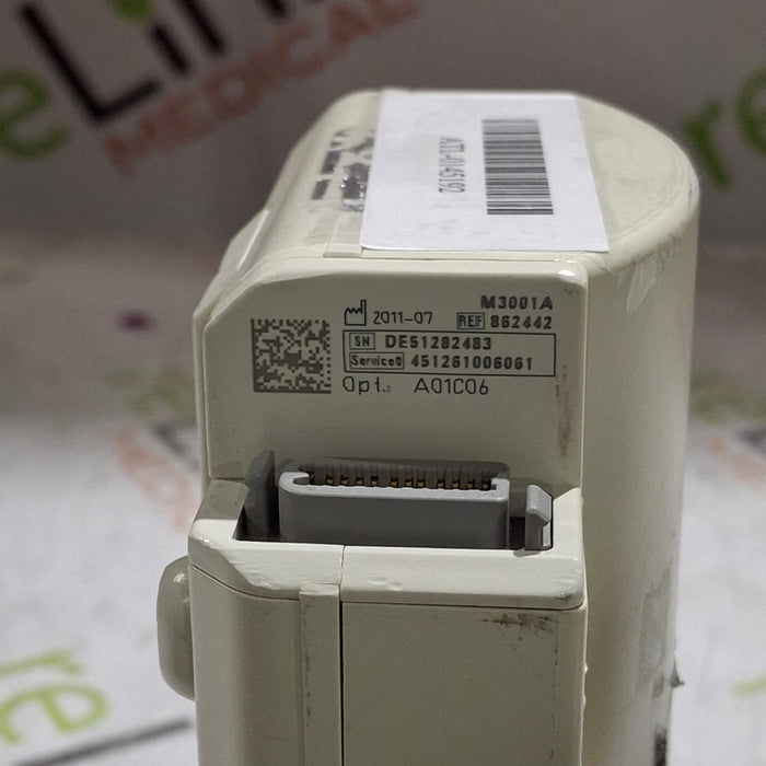 Philips M3001A-A01C06 Fast SpO2, NIBP, ECG, Temp, IBP MMS Module