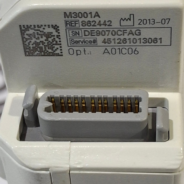 Philips M3001A-A01C06 Fast SpO2, NIBP, ECG, Temp, IBP MMS Module