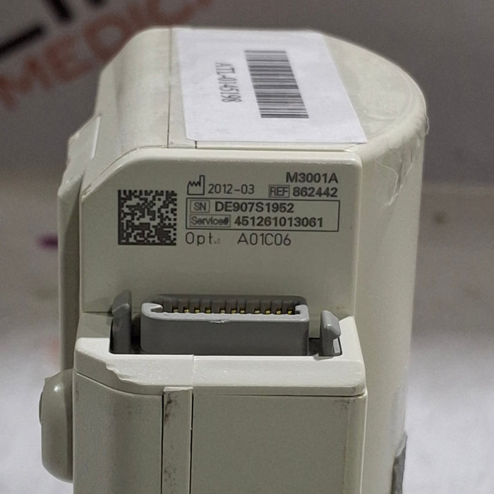 Philips M3001A-A01C06 Fast SpO2, NIBP, ECG, Temp, IBP MMS Module