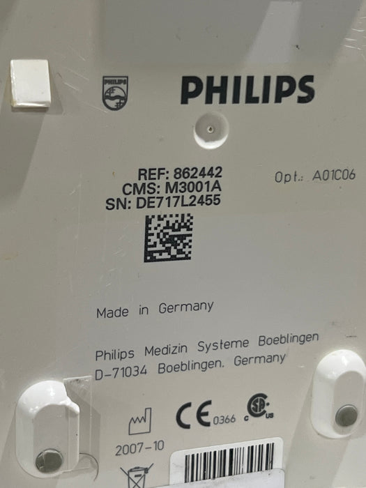 Philips M3001A-A01C06 Fast SpO2, NIBP, ECG, Temp, IBP MMS Module