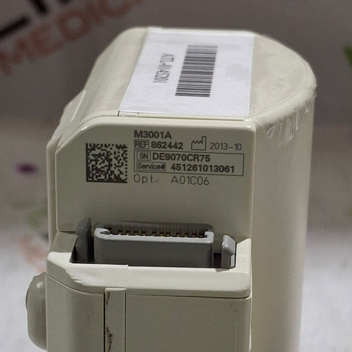 Philips M3001A-A01C06 Fast SpO2, NIBP, ECG, Temp, IBP MMS Module