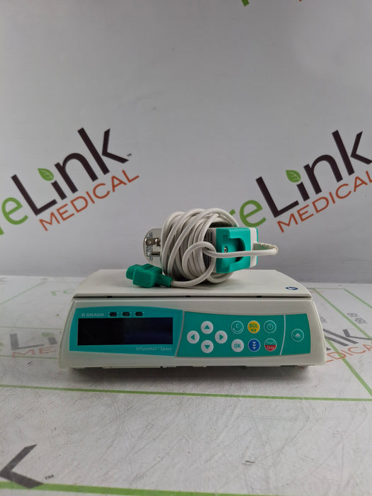 B. Braun Infusomat Space w/AC Adapter Infusion Pump