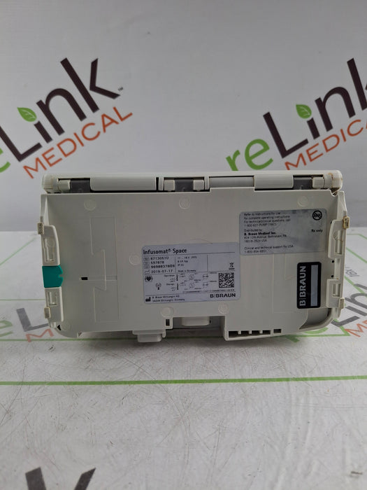 B. Braun Infusomat Space w/AC Adapter Infusion Pump