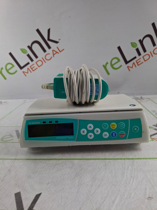 B. Braun Infusomat Space w/AC Adapter Infusion Pump