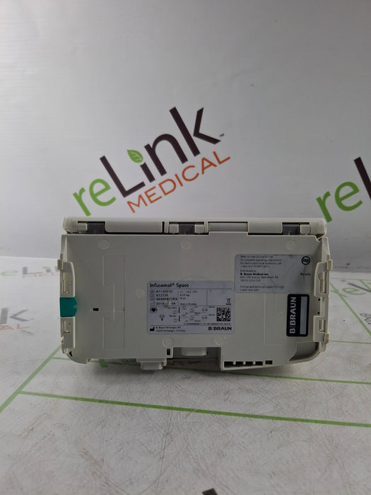 B. Braun Infusomat Space w/AC Adapter Infusion Pump