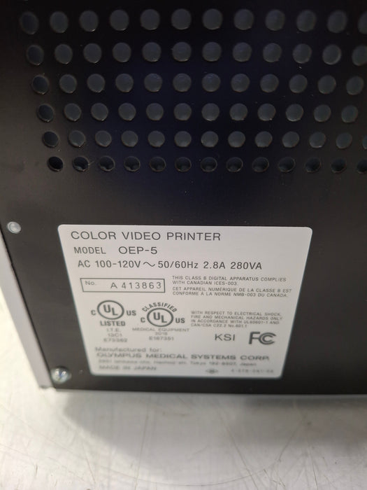 Olympus OEP-5 Color Video Printer