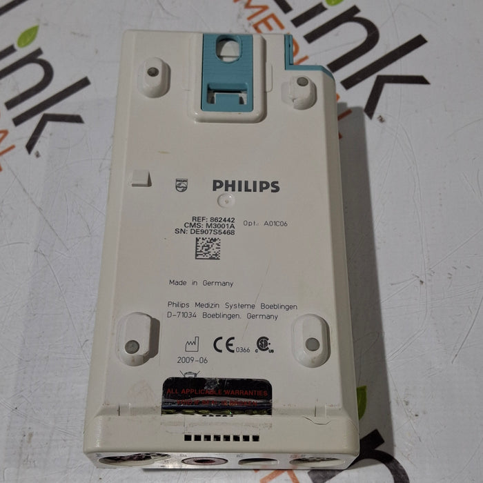 Philips M3001A-A01C06 Fast SpO2, NIBP, ECG, Temp, IBP MMS Module