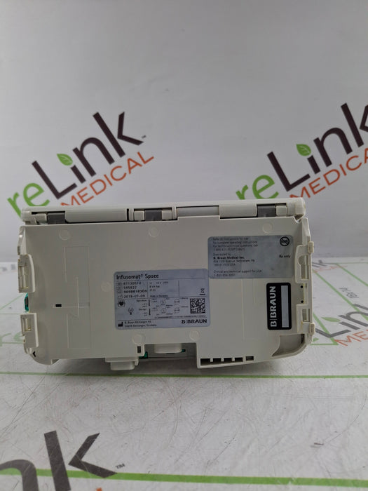 B. Braun Infusomat Space w/AC Adapter Infusion Pump