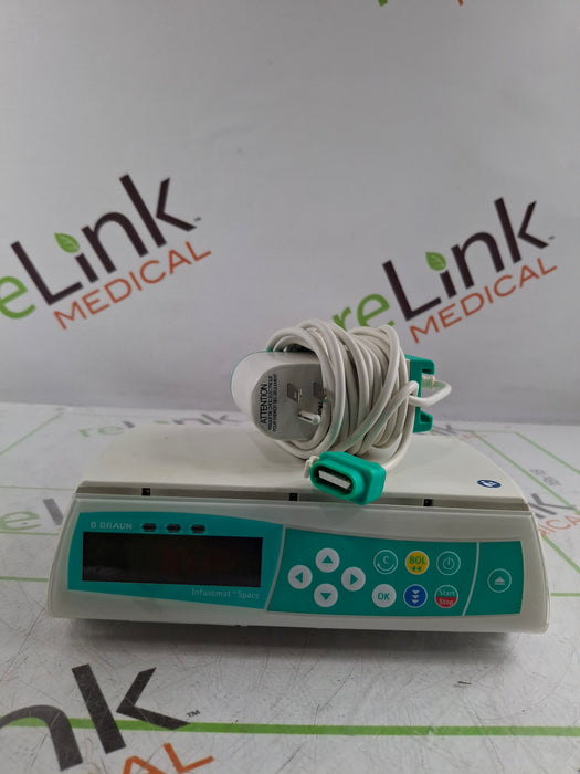 B. Braun Infusomat Space w/AC Adapter Infusion Pump