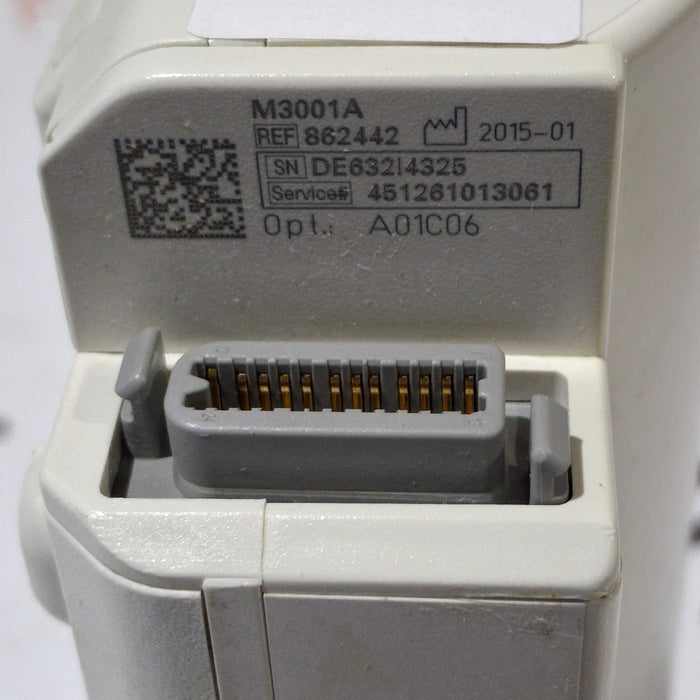 Philips M3001A-A01C06 Fast SpO2, NIBP, ECG, Temp, IBP MMS Module