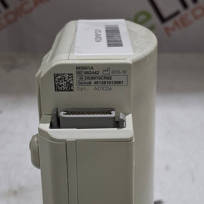 Philips M3001A-A01C06 Fast SpO2, NIBP, ECG, Temp, IBP MMS Module