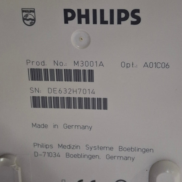 Philips M3001A-A01C06 Fast SpO2, NIBP, ECG, Temp, IBP MMS Module