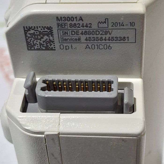 Philips M3001A-A01C06 Fast SpO2, NIBP, ECG, Temp, IBP MMS Module