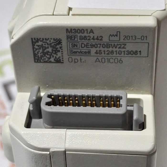 Philips M3001A-A01C06 Fast SpO2, NIBP, ECG, Temp, IBP MMS Module