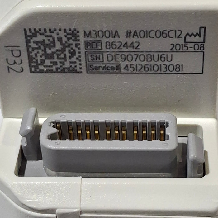 Philips M3001A-A01C06C12 Fast SpO2, NIBP, 12 lead ECG, Temp, IBP MMS Module