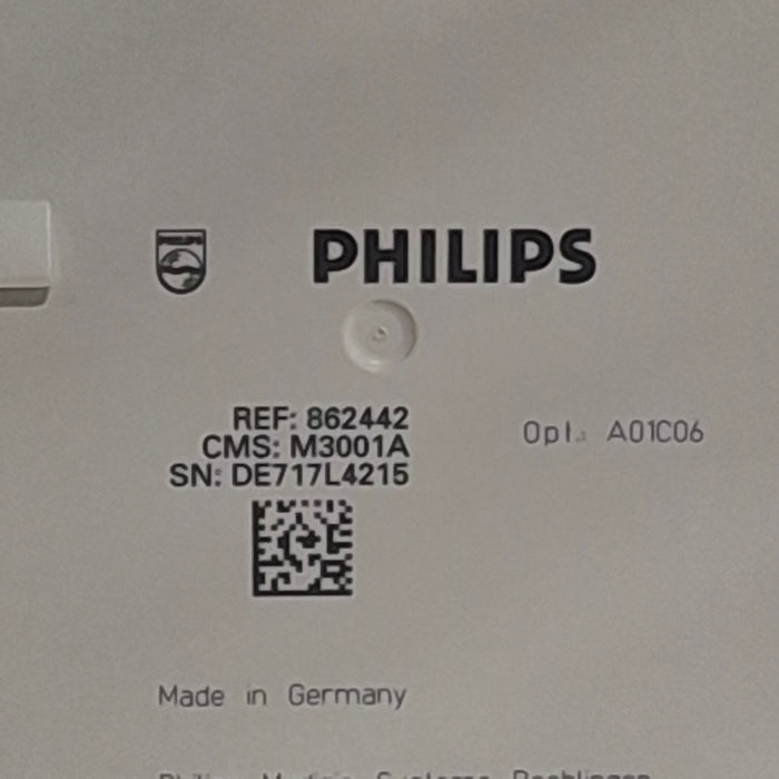 Philips M3001A-A01C06 Fast SpO2, NIBP, ECG, Temp, IBP MMS Module