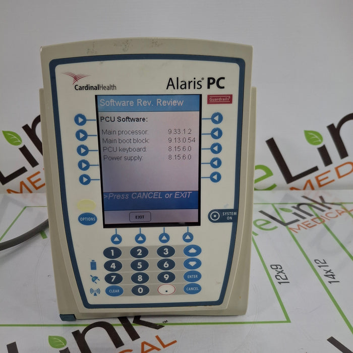CareFusion Alaris 8015 Large Screen POC Infusion Pump